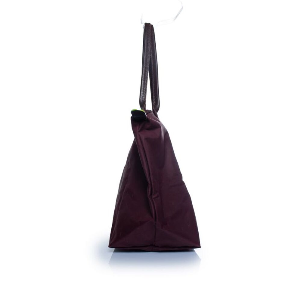 Longchamp, Le Pliage tote in burgundy - Picture 6 of 9